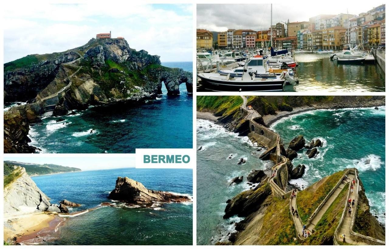 Bermeo Y Urdaibai - Parking-Ascensor - Wifi - Tranquilo Leilighet Eksteriør bilde